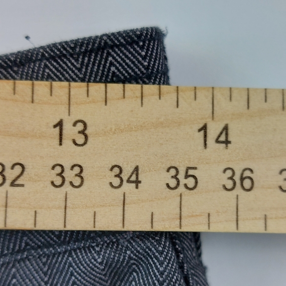 Gloria Vanderbilt Pants Womens Size 6 Medium Black Pinstripe Stretch Spandex - Picture 4 of 10